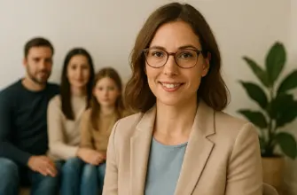 Ирина Полянская на фоне аудитории